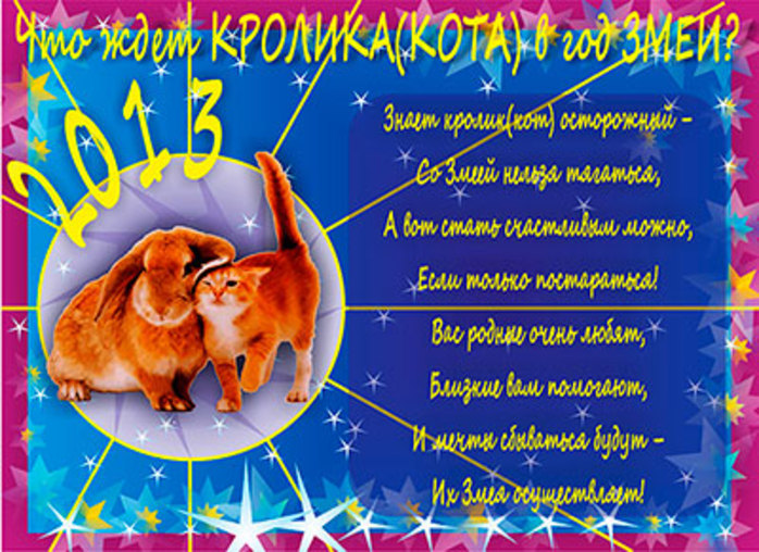 Прикольные гороскопы.  гороскоп по восточному календарю на 2013 год 3